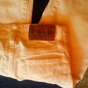 Polo raph lauren white jeans for formal and casual occasions. Size 8
